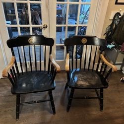 Highly Sought After S. Bent Colonial Chairs