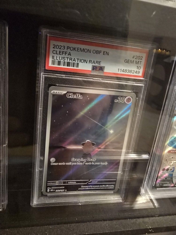 Cleffa 202/197 Pokemon PSA 10 GEM MINT Obsidian Flames Illustration Rare