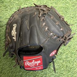 Rawlings Premium Series 31.5 Catchers Mitt Baseball Glove 