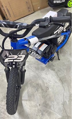 Kids Electric Dirt Bike 250W (15MPH / 24V) - Assembled, Missing Key