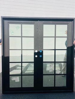 Exterior Hurricane Impact French Door 72x80