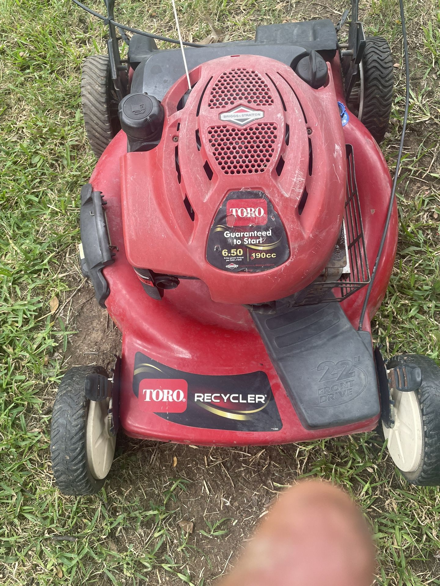 Toro Self Propelled Gas Lawn Mower