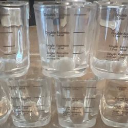 7 Espresso Shot Glasses - $5 (Auburn)