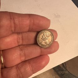 Antique Nickel From Panama