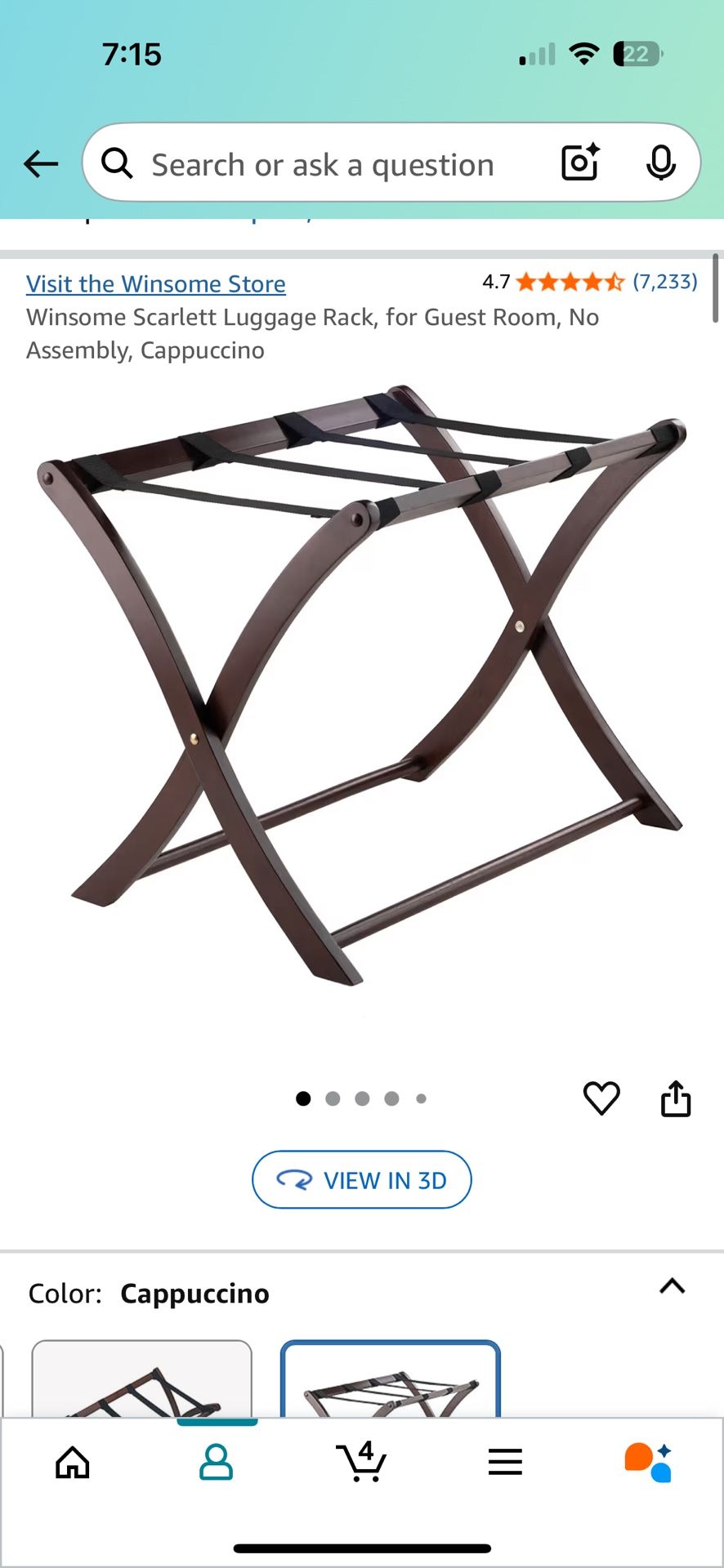 Luggage Rack