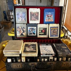 Assorted 70s and 80s 8 track 