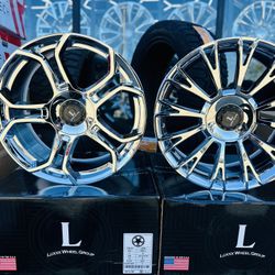 20 Chrome Rims For Cars We Finance No Credit Need