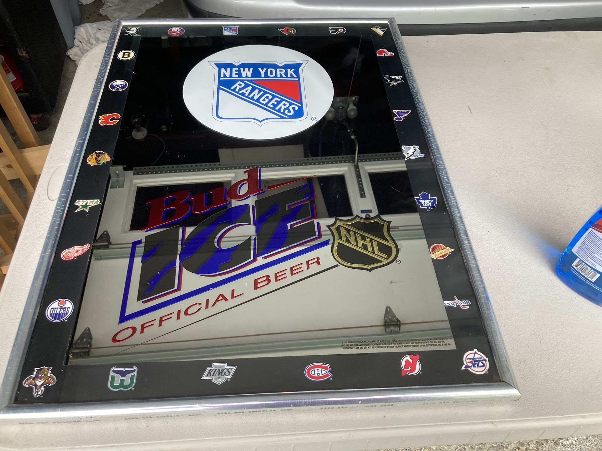 Budweiser, New York Ranger Mirror