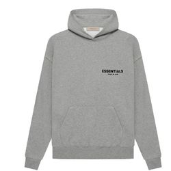 Dark Oatmeal Essentials Hoodie 