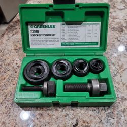 Greenlee 735BB KNOCKOUT PUNCH SET