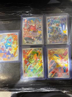30th celebration Pokémon cards