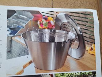 CASO DE 50 QT CLÁSICO DE ACERO INOXIDABLE PRINCESS HOUSE SOLO EL CASO 🌷🌹