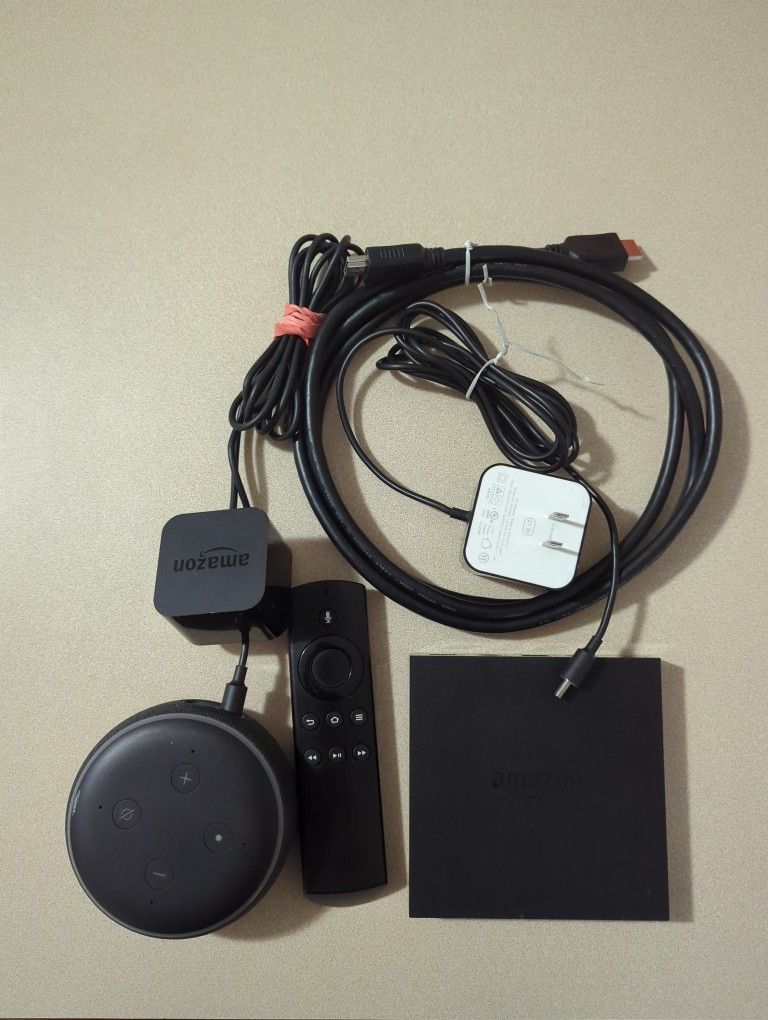 Fire TV Box + Echo Dot