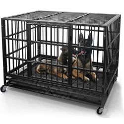 Dog Crate With Wheels 