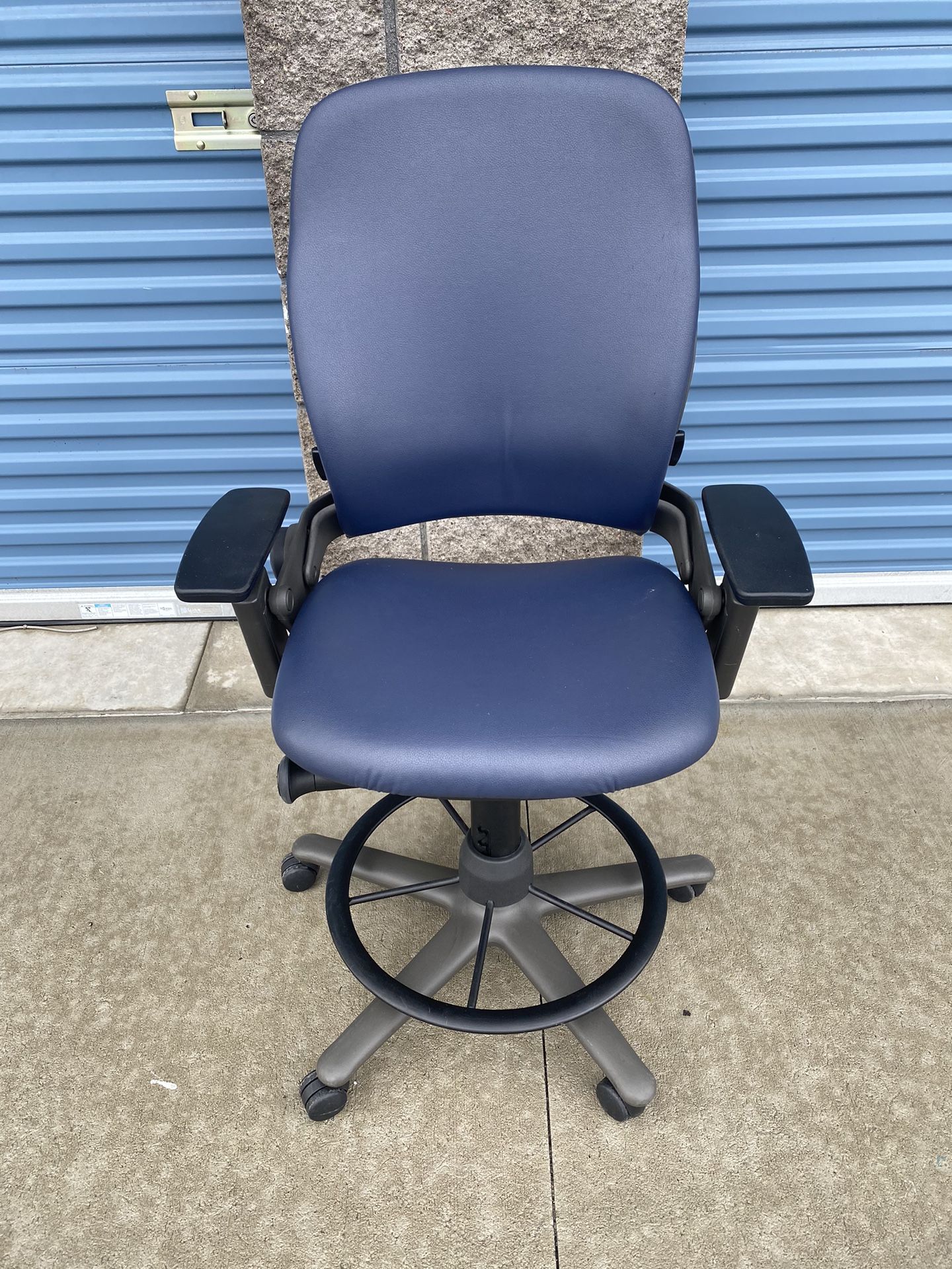 Steelcase Leap V2 Drafting Chair/Work Stool