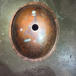 Copper Bathroom Sink