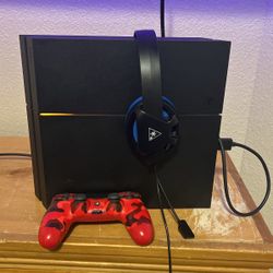PS4, with Controller And Headset (BARELY USED) $285