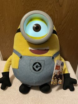 talking minion plush