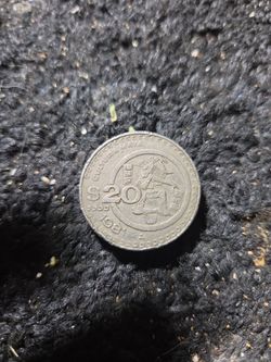 1981 Mexico 20 Pesos Cultura Maya Coin