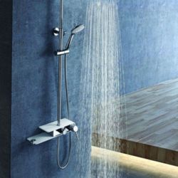 Wall Mount Shower ,chrome Finish