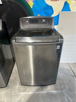 LG Inverter Direct Drive Top Load Washer and dryer