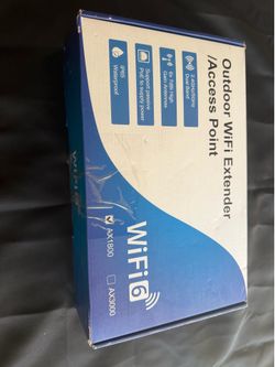 WiFi 6 outdoor WiFi extender