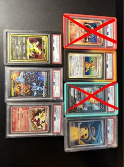 Pokemon Graded Cards (PSA Slabs)