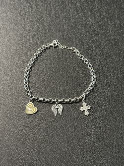 Women’s Silver Charm Bracelet