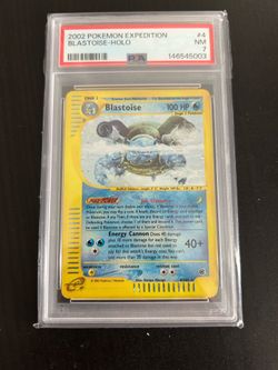 Pokemon Blastoise Expedition Holo PSA 7