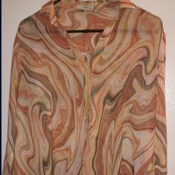 S/M Sheer Top /Blusa Fresca S/M