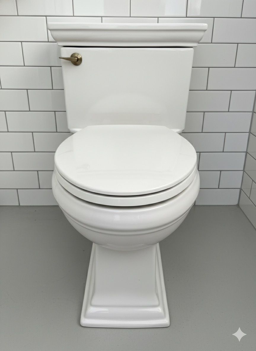 3 Two-Piece Toilets – Classic Style – Like New