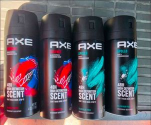 New Axe Body Spray $4 Each