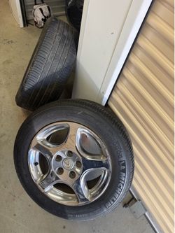 99 Lexus GS300 Chrome Wheels & Tires - Set of 4