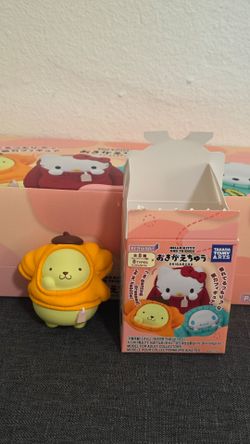 (Confirmed) Takara Tomy Hello Kitty & Friends Okigaechu Figure - Pom Pom Purin