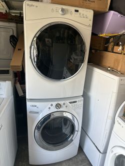 Whirlpool Duet Stackable Washer And Gas Dryer 