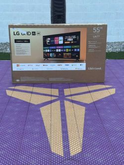 55ua77 55” Lg smart 4k led Uhd tv