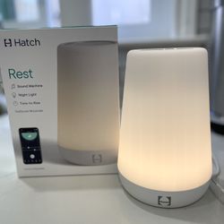 Hatch Rest Baby Sound Machine, Night Light