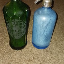 Antique Seltzer Bottles