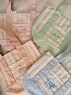 Trader Joe tote bags