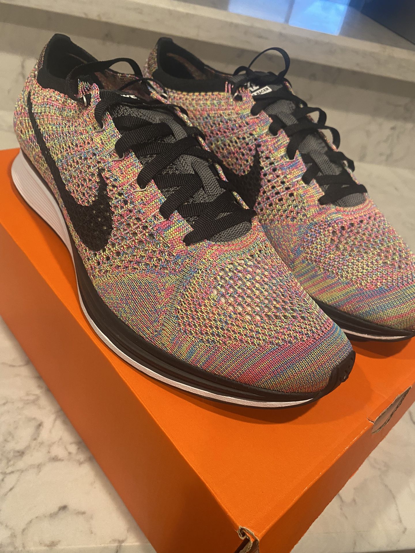 Nike Multicolor Patterned Sneakers Stand out from the crowd, and look good while doing so, in  main image 4