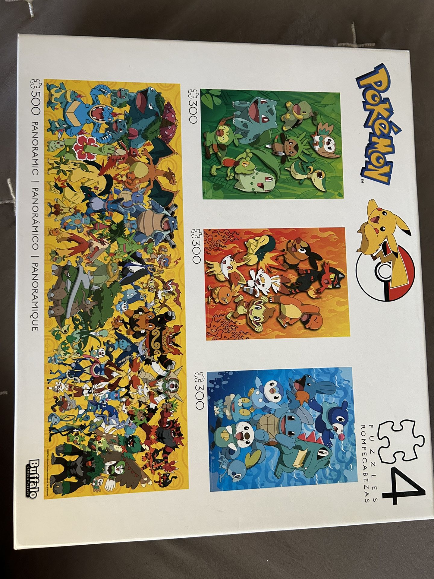 4 Pokémon Puzzles 