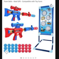 Brand New In Box Pressure Game Gun Pair Party Game Birthday Present