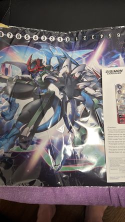 Digimon Playmat - Paildramon and Dinobeemon