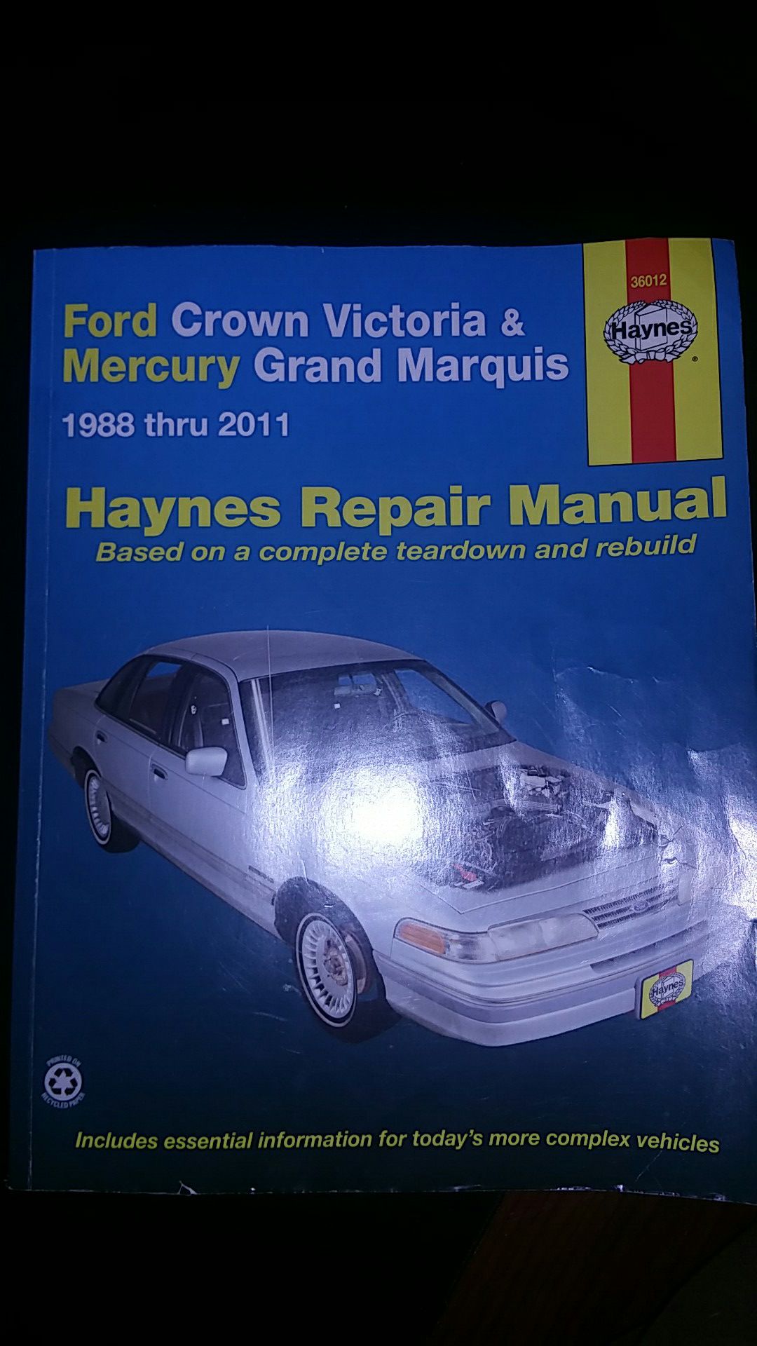 Haynes Crown Vic/Grand Marquis 1988-2011
