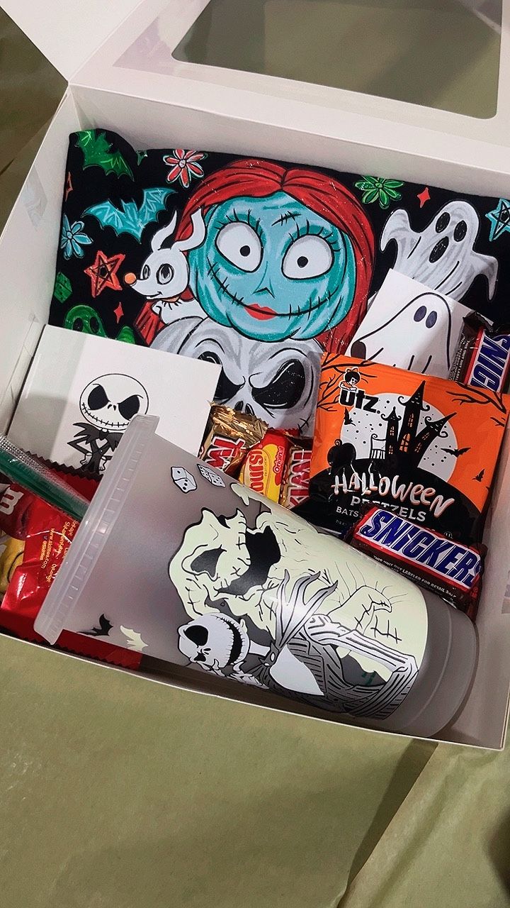 Jack skellington Nightmare Before Christmas Spooky Boo Box 
