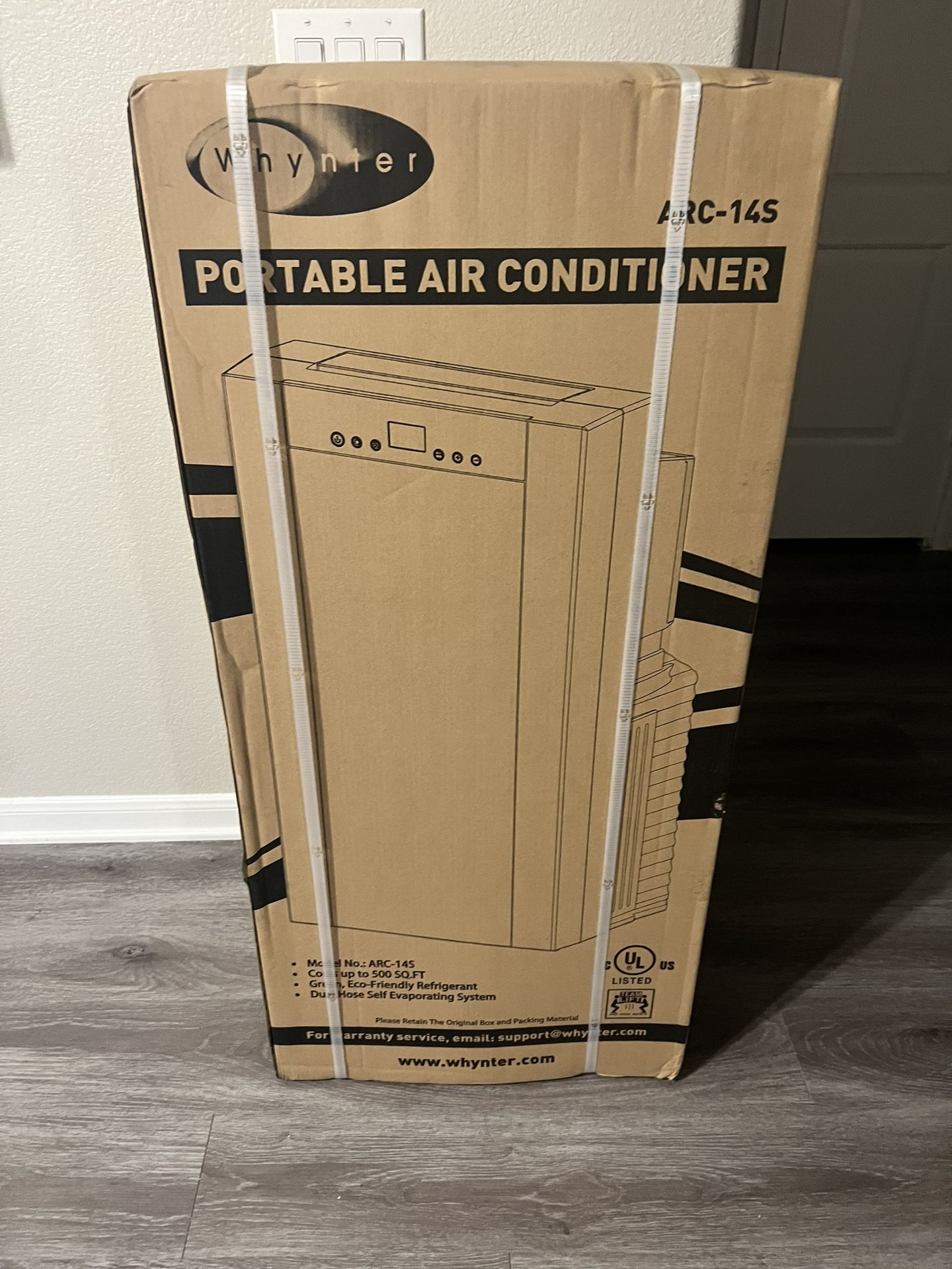 Portable Air Conditioner 9,500 BTU 500 Sq Ft