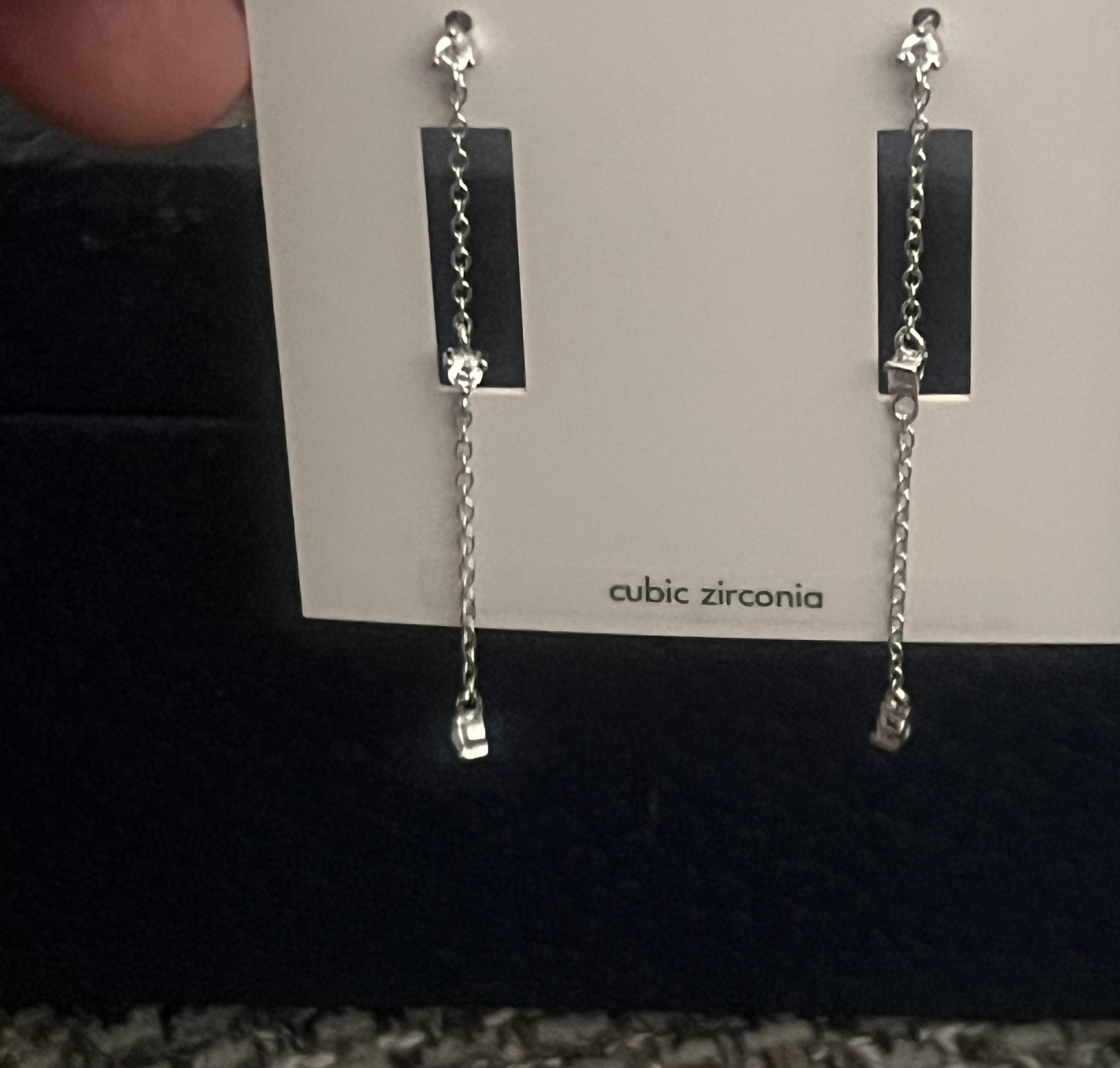 Brand New SIIZU Bonnie .925 Dangle Earrings
