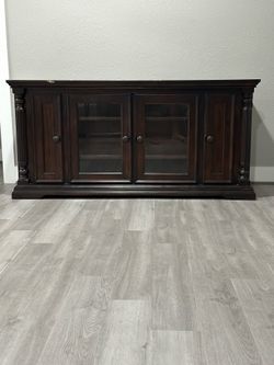 Dark Brown TV Stand