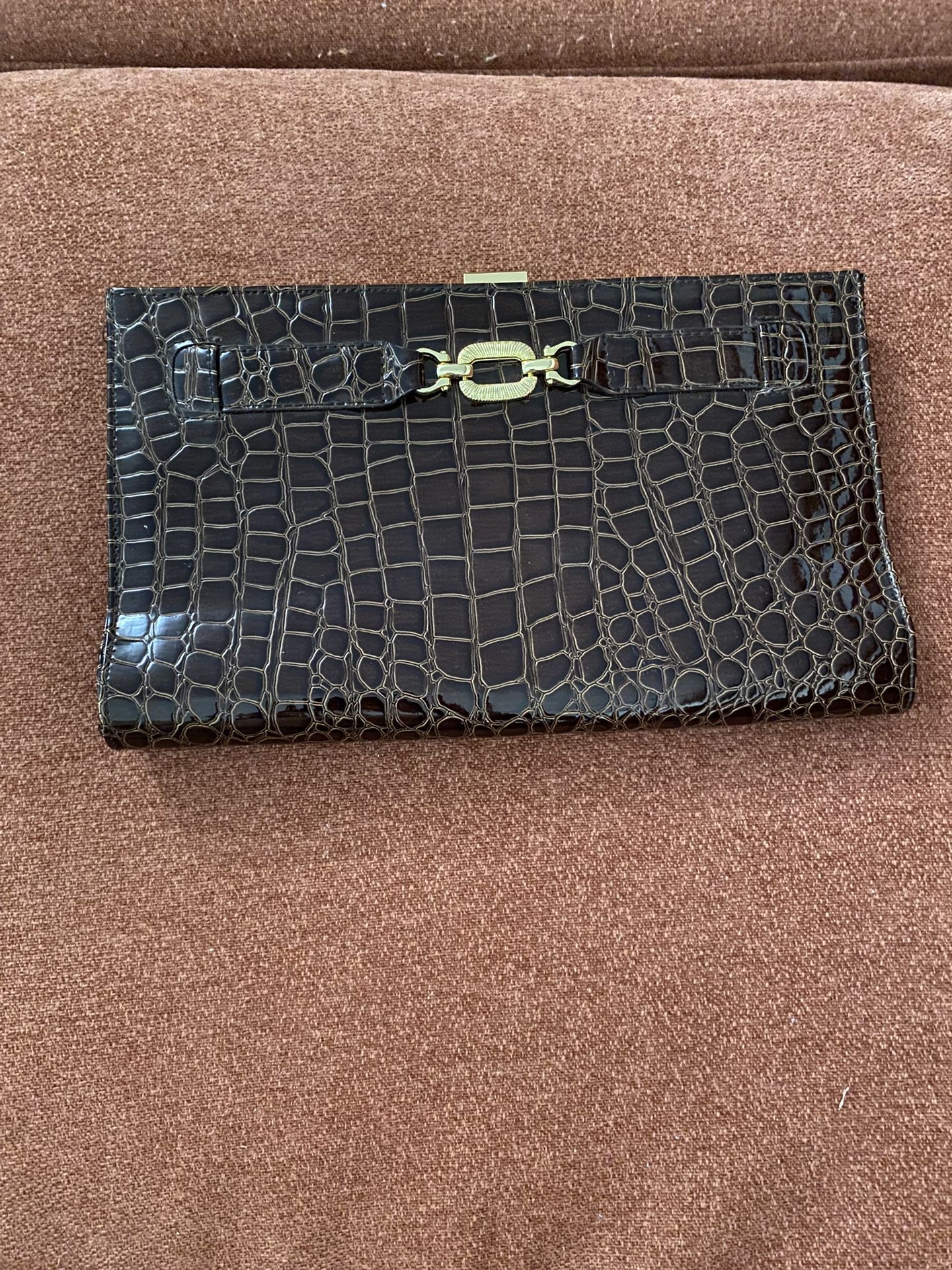 Croc Embossed Lady Wallet 10