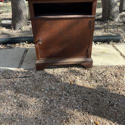 Vintage Wood Cabinet
